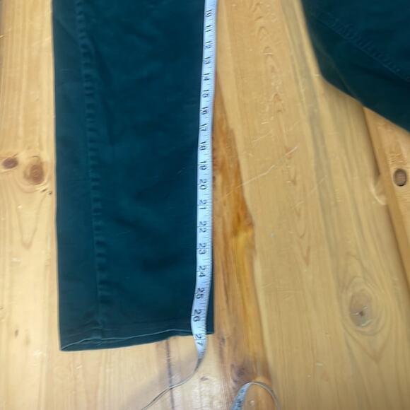 Talbots stretch forest green jeans women's 8 - Picture 9 of 12